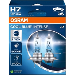 12V H7 PIRN 55W +100% 5000K COOL BLUE INTENSE 2TK OSRAM
