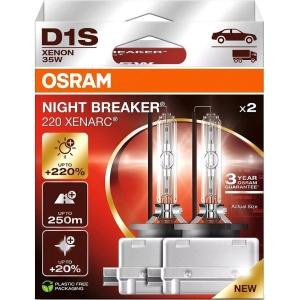 85V D1S XENON PIRN 35W PK32D-2 +220% NIGHT BREAKER LASER 2TK OSRAM