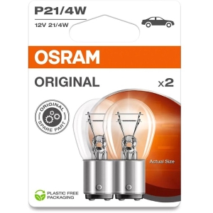 12V BAZ15D PIRN 21 / 4W P21 / 4W ORIGINAL BLISTER 2TK OSRAM