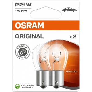 12V BA15S PIRN 21W P21W ORIGINAL BLISTER 2TK OSRAM