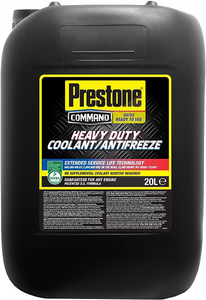 PRESTONE HEAVY DUTY ANTIFREEZE -37°C UNIVERSAALNE JAHUTUSVEDELIK VALMIS 20L