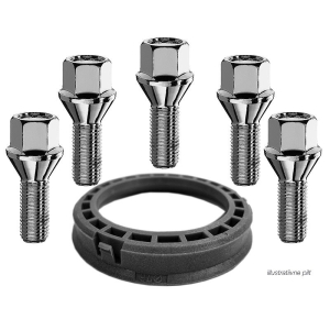 RONAL KIT (SOBITUSRÕNGAS 68.0-58.5 1TK) + (P12X1.25 / 38.0V17. 4TK) LADA