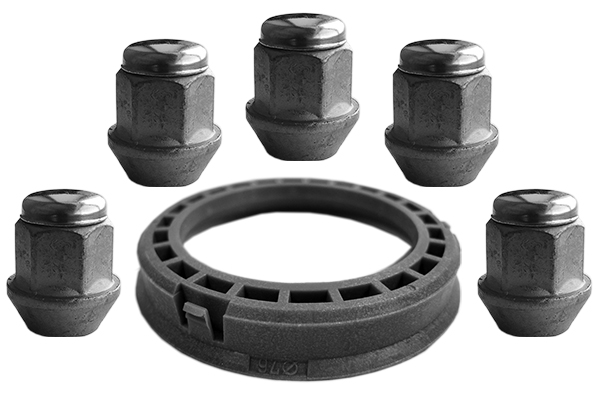 RONAL KIT (SOBITUSRÕNGAS 76.0-65.1 1TK.) + (M12X1.5 / 30 / 19. 5TK.)