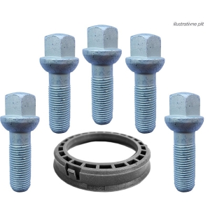 RONAL KIT (SOBITUSRÕNGAS 76.0-66.45 1TK.) + (PK14X1.5 / 27 / 17. R13 KOONUSSEIB. 5TK.)