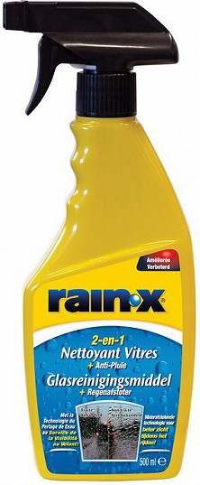 KLAASIPUHASTUSVAHEND+VIHMAVEE - EEMALDI 2-IN-1 500ML RAIN-X