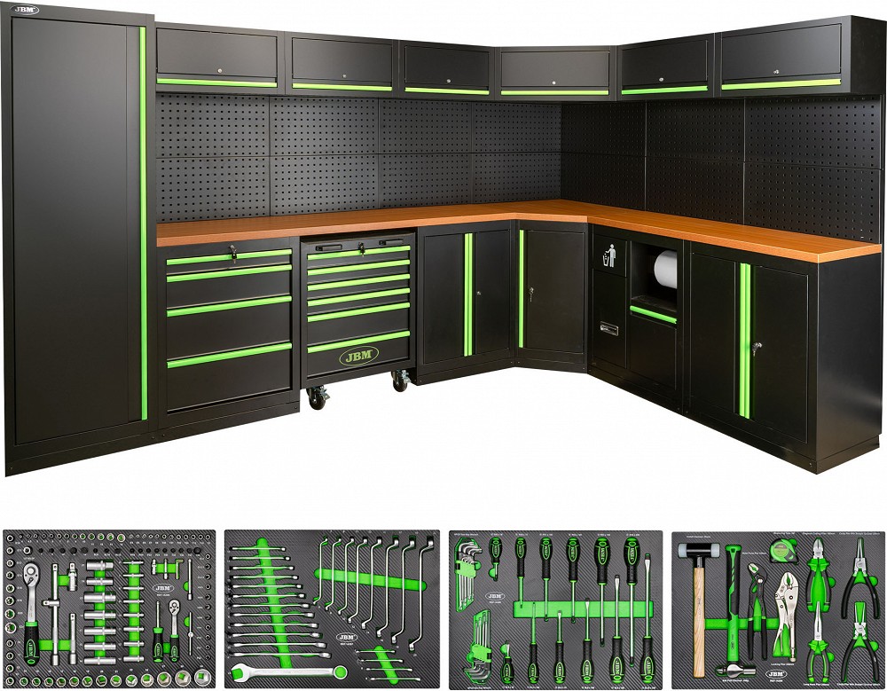 TÖÖKOJA TÖÖKOHA 24-MOODULIT+ 172-OS. TÖÖRIISTAD “MULTIORDER-L”. MUST / ROH JBM*