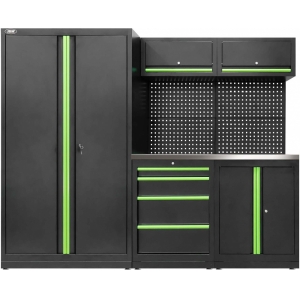 TÖÖKOJA TÖÖKOHA 13-MOODULIT INOX-LAUAGA 2410X620X1950MM JBM*