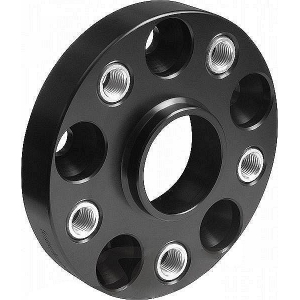 DISTANTSPLAADID 2TK (SPACER) 25MM. 5X112 (66.6) (MER 15X1.25) POLTIDEGA 15X1.25. MUST