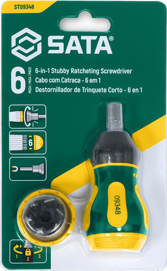 6-OS. MINI TIRRKRUVIKEERAJA KOMPL. "6-IN-1" OTSIKUTEGA SATA