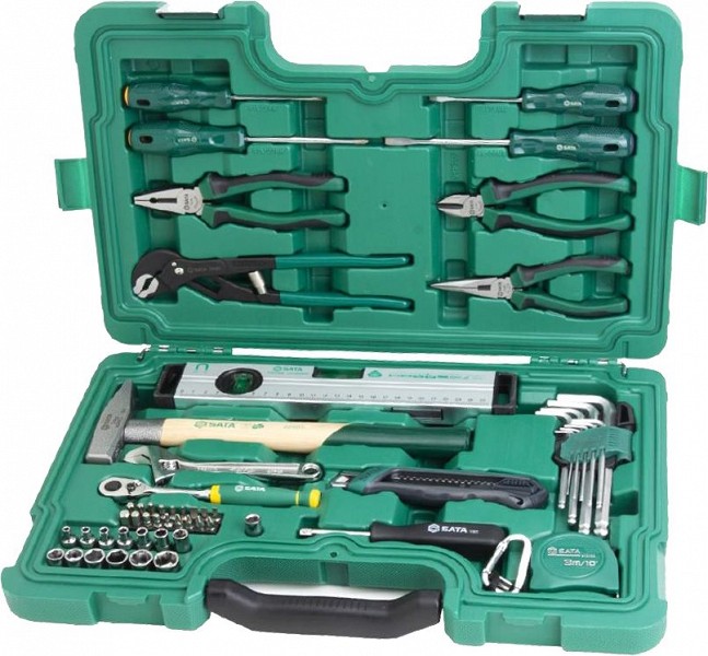 56-OS. PADRUNITE 1 / 4" JA TÖÖRIISTADE KOMPLEKT SATA