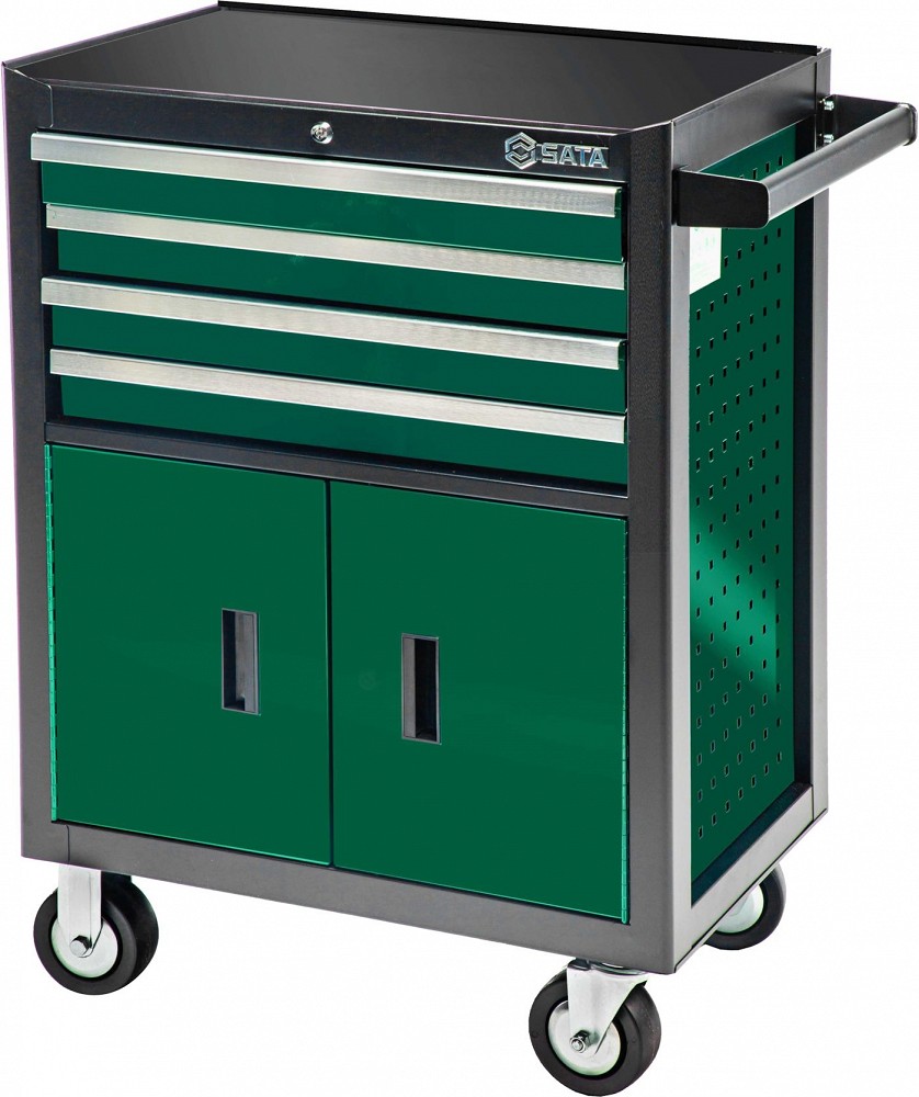 TÜHI TÖÖRIISTAKÄRU 4-SAHTLI JA KAPIOSAGA. 900X770X440MM SATA