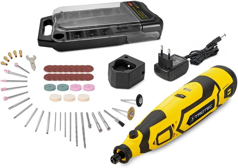 MINI AKUOTSLIHVIJA PMTS 12V + 51-OS. TARVIKUTE KOMPLEKT TROTEC