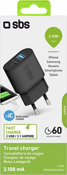 SBS LAADIJA 2XUSB MUST