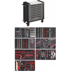 499-OS. TÖÖRIISTAKÄRU TÖÖRIISTADEGA "SERIES XL INOX" H1017MM ERGONOMIC VIGOR