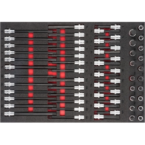62-OS. MOODUL PIKAD JA LÜHIKESED KUUSKANT JA TORX PADRUNOTSIKUD L SUURUS VIGOR
