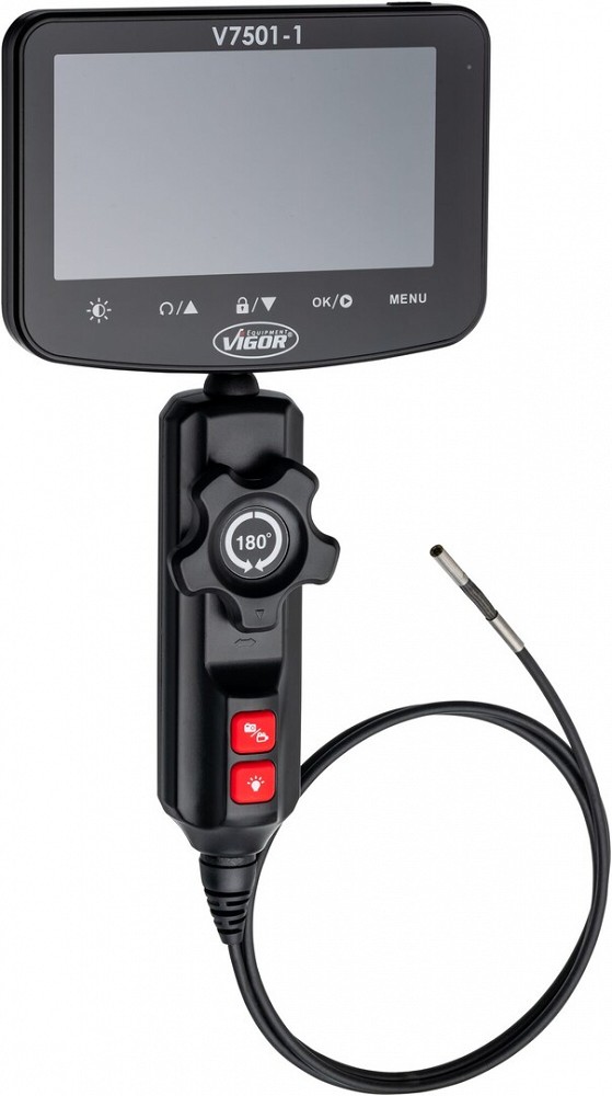 VIDEOSKOOP / ENDOSKOOP / KONTROLLKAAMERA 3.9MM JUHITAV PEA. 5" EKRAAN VIGOR