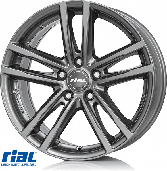 RIAL X10 GR 8.5X18. 5X112 / 44 (66.7) (GR) (TUV) K1010 ECE BMW X5(G5X)