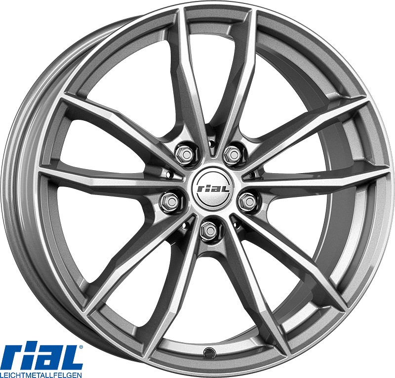RIAL X12 GR 8.0X18. 5X112 / 15 (66.7) (GR) (BMW) ECE KG810
