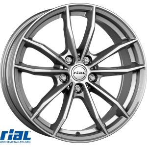 RIAL X12 GR 8.0X18. 5X112 / 15 (66.7) (GR) (BMW) ECE KG810